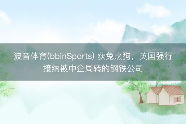 波音体育(bbinSports) 获兔烹狗，英国强行接纳被中企周转的钢铁公司